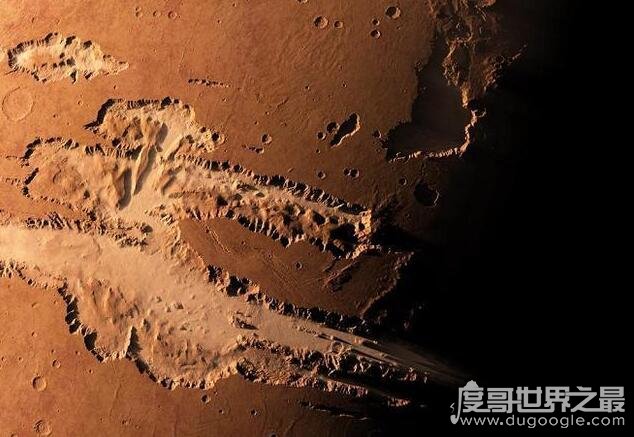 太阳系中最大的峡谷，火星水手号峡谷(长度是怒江大峡谷7倍)