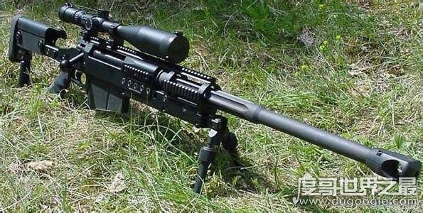 世界威力最大的狙击枪，巴雷特XM109狙击步枪(外号肩射炮)