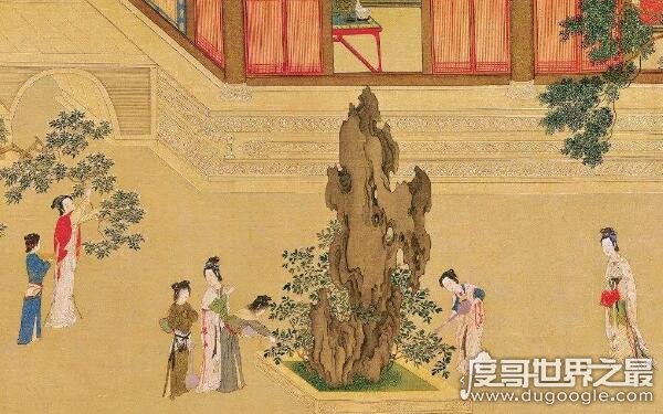 中国历史上知名画作，汉宫春晓图解析(画面构思复杂)