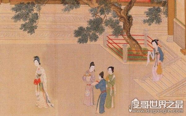 中国历史上知名画作，汉宫春晓图解析(画面构思复杂)