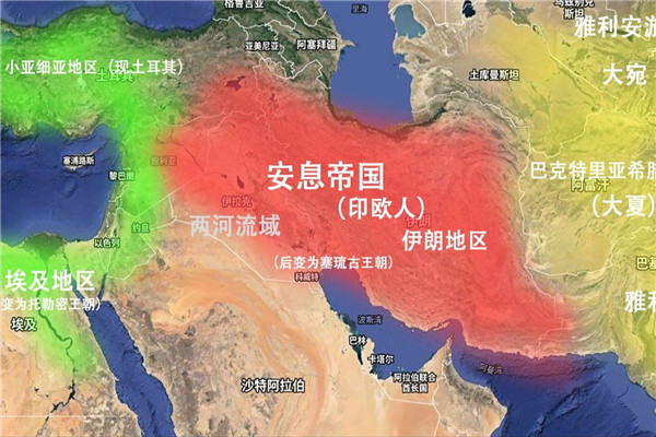 安息帝国是波斯帝国吗：不是，安息帝国受波斯帝国影响