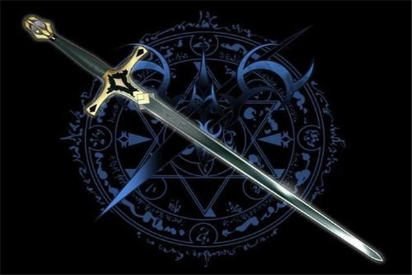 中世纪欧洲三大圣剑：亚瑟王的断钢剑（由黄金铸造）