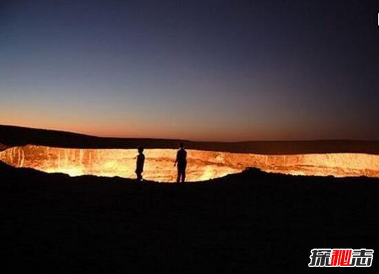 揭秘乌兹别克斯坦地狱之门，地下洞穴燃烧43年(可燃气体)