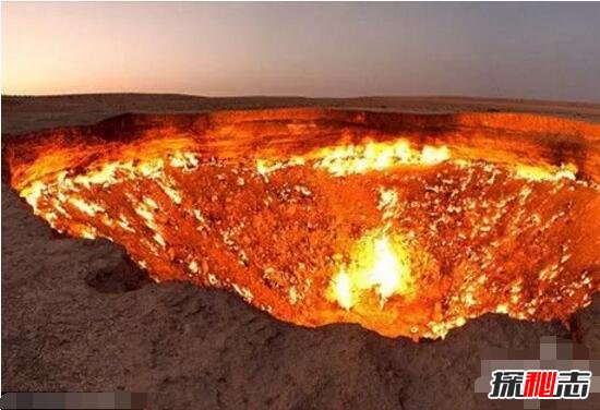 揭秘乌兹别克斯坦地狱之门，地下洞穴燃烧43年(可燃气体)