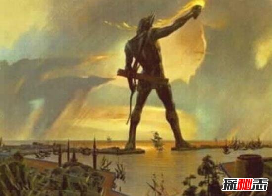 罗德岛太阳神巨像之谜，矗立56年后倒塌残骸被变卖