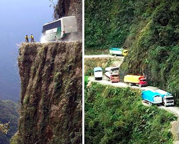 世界上最危险的公路排名，第一名叫死亡之路（位于南美）