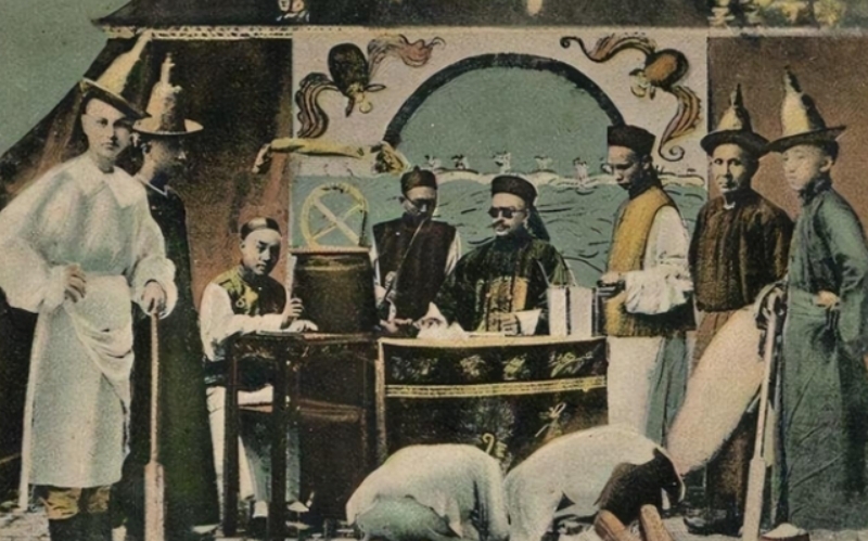 140多年前 杨乃武小白菜被法国记者拍下真容（受尽冤屈）