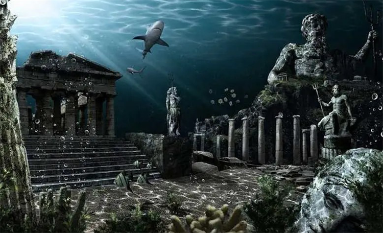 存在于海底深处的神秘古城 千年之前的古老遗迹（有三个）