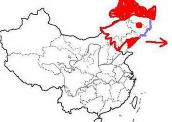 日本为啥一定要入侵我国 看看中国地图就知道（公鸡吃虫）