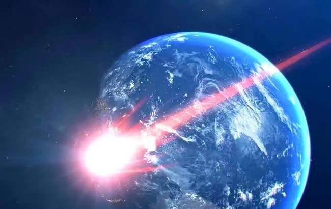 光速飞行的针撞击地球 地球会消失吗？（撞击能量）