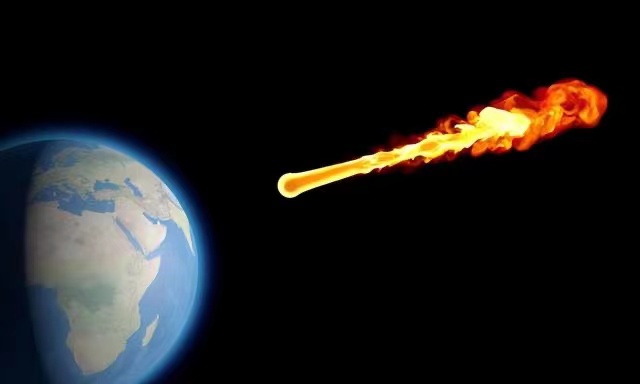 光速飞行的针撞击地球 地球会消失吗？（撞击能量）