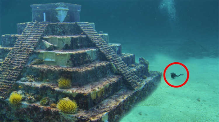 神秘的水下金字塔 距今已有上万年的古老历史（仍需探索）