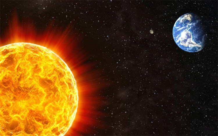 每年离太阳1.5厘米 100年后地球变冷吗？（远离太阳）
