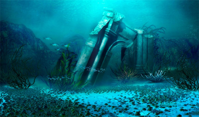 亚特兰蒂斯的遗址是被隐藏在深海中吗？（无从考究）