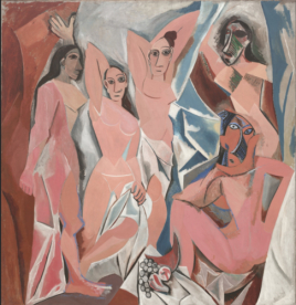毕加索最著名的画，五名裸女打破百年绘画束缚（透视法则）