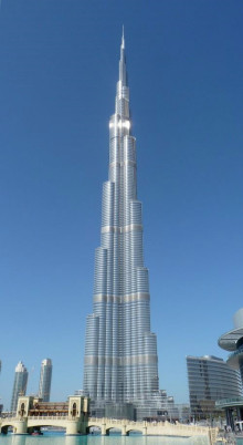 世界最高楼排名前三名，第一名位于迪拜（第三名在中国）