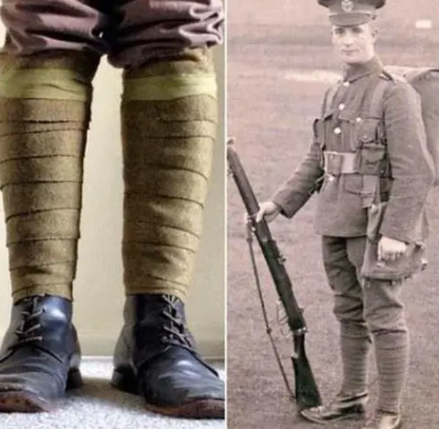 以前打仗的时候军人都喜欢的绑腿 为啥现在没有了？（军人习惯）