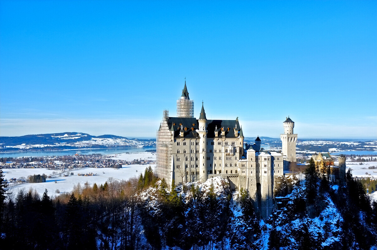 世界上最迷人的城堡新天鹅堡，梦幻般的地方（梦想之地）