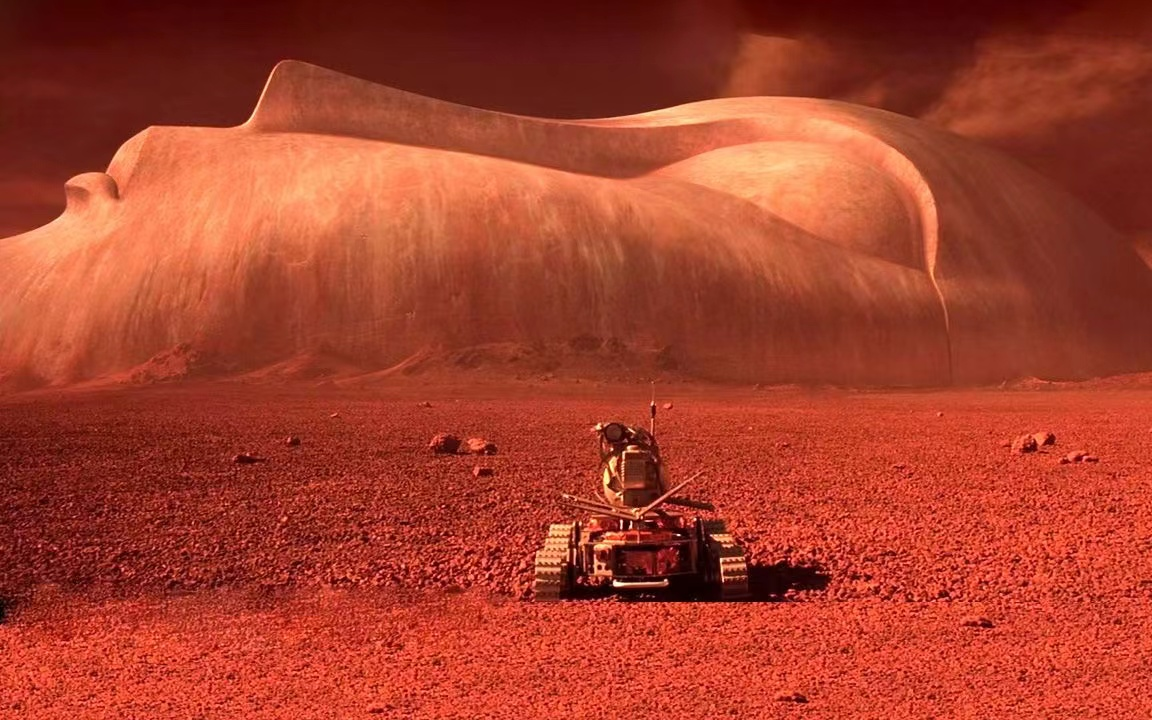 这样诡异人造结构 给人类移民火星带来希望（人工合成）