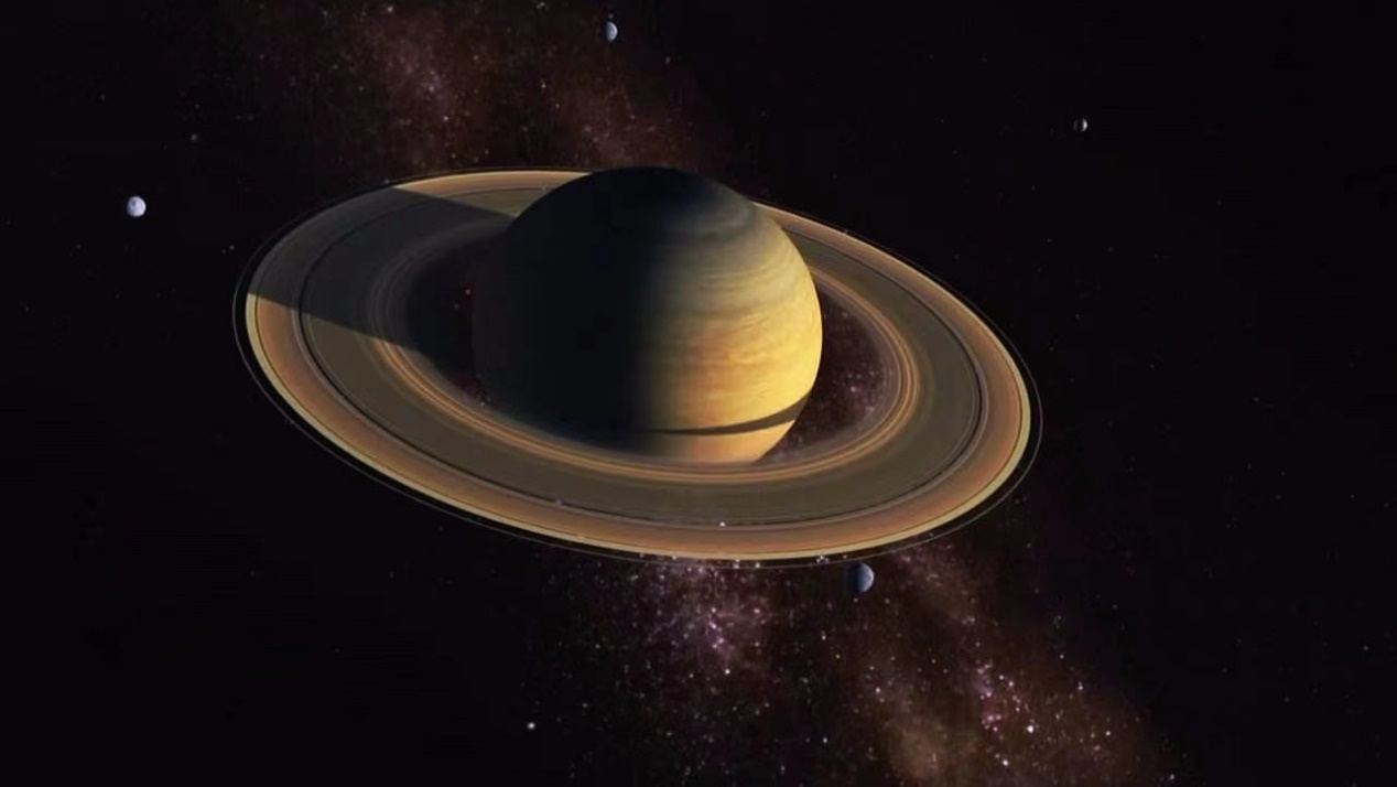土星附近小行星 与土星共用轨道 且逆向而行（特殊行星）
