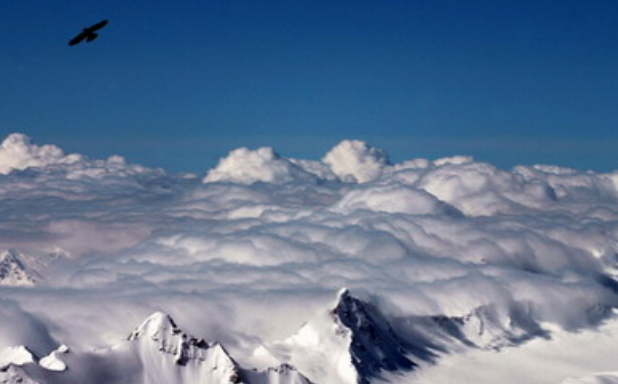 欧洲最高的山，风景壮阔的攀登好去处（冰川风貌）