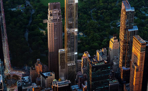世界上最高的住宅摩天大楼，住在云层里（纽约）