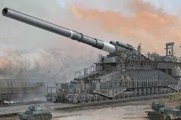 世界上最大的远程火炮，能够射穿2米厚的墙壁