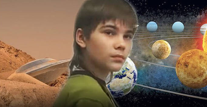 自称来自火星的一位俄罗斯男孩 揭露狮身人面像的秘密