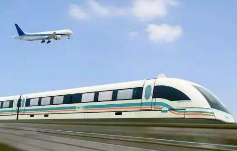 世界上最快的火车，通往上海浦东机场（中国速度）