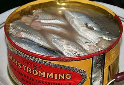 世界上最臭的鱼罐头，以臭闻名（网红食品）