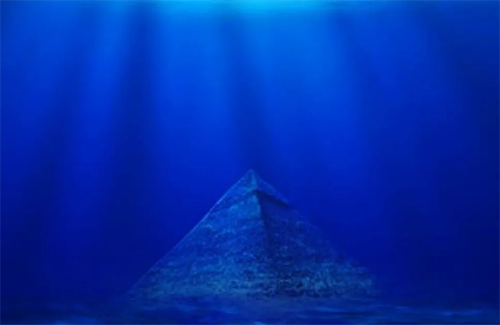台湾海底出现神秘的金字塔 真的有海底人吗（只是猜测）