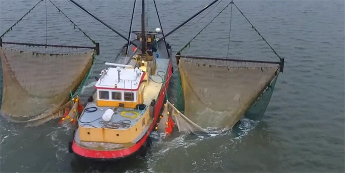世界上最大的捕鱼船 捕捞一次能吃一辈子（捕鱼船）