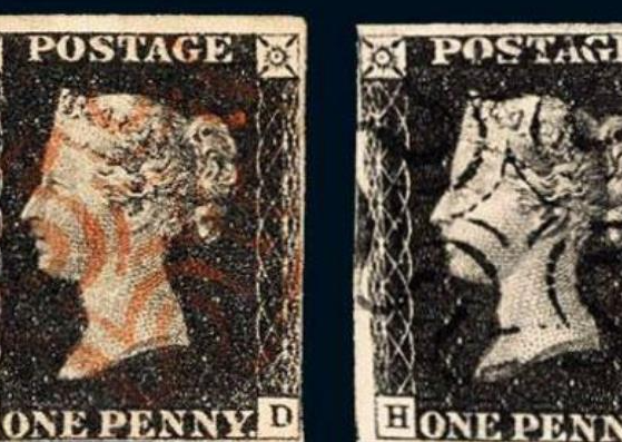 世界第一枚邮票，1840年就已经问世