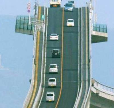 世界上最陡的桥，明知危险还要建造（坡度超高）