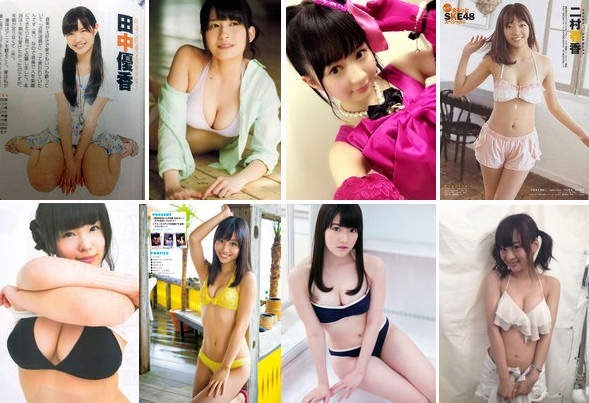 AKB48最性感胴体美女是哪个？小嶋阳菜被日网友评选为第一