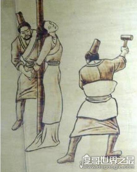 古代女子宫刑，幽闭之刑(用木槌捶落女性子宫让其不能性X)