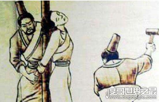 古代女子宫刑，幽闭之刑(用木槌捶落女性子宫让其不能性X)