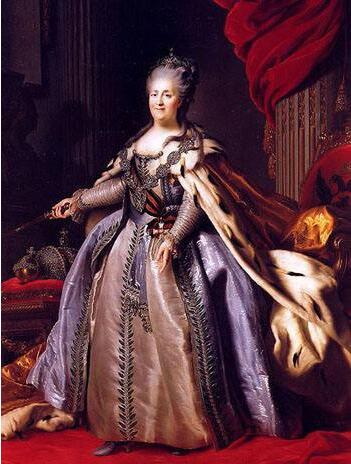 俄罗斯女大帝，叶卡捷琳娜二世(俄罗斯疆土多半都是她开创)