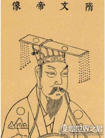 隋朝皇帝列表，存40年历3代(中国历史上的世界第一强国)
