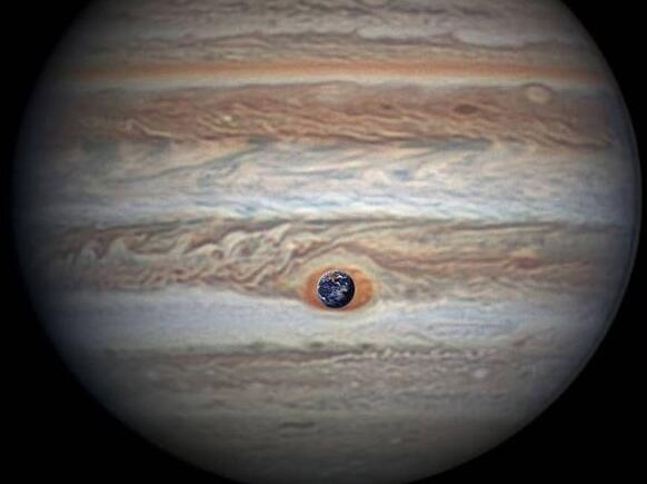木星恐怖照片，灵活的胖子星球有多恐怖（不能靠近）
