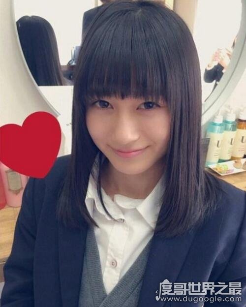 日本最可爱女高中生，第一的船越雪乃神似堀北真希