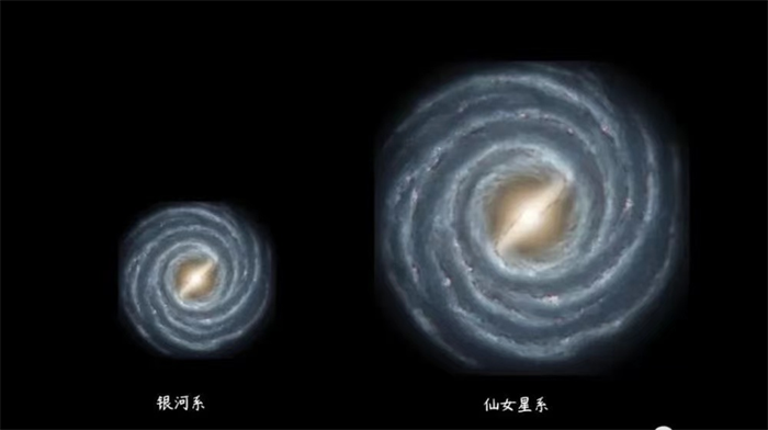 银河系和仙女座星系碰撞 人类能存在么？（星系碰撞）