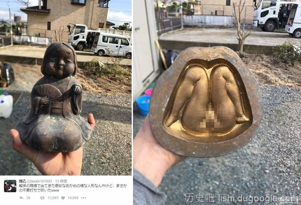 日本古代雕塑下暗藏色色图像，大尺度画面让人脸红！