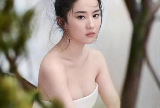 刘亦菲的胸有多大，神仙姐姐B罩胸型完美不油腻