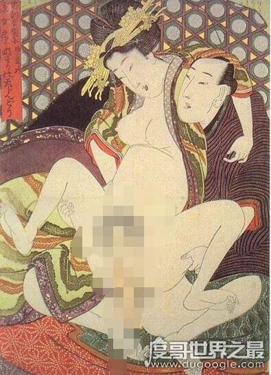 古代日本春宫图大全，9世纪时期的日本人就懂得手口并用