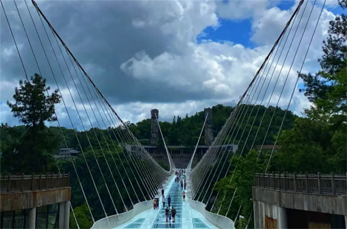 世界上最长的玻璃桥 张家界大峡谷玻璃桥(全长536米)