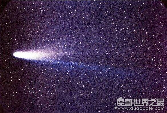 哈雷彗星多少年出现一次，七十多年回归一次(下次2061年回归)