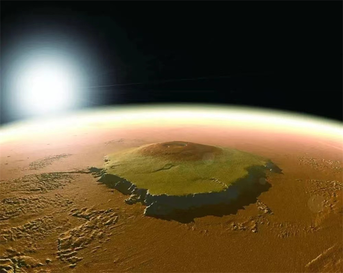 火星上也有海洋和植被 以及高度发达的文明（火星文明）