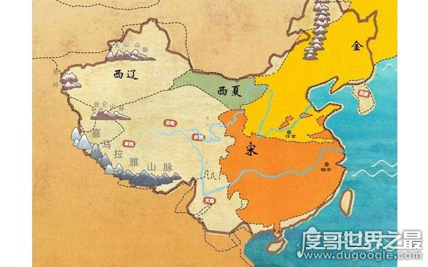 历史上中国国土最小的朝代，面积仅为200平方公里（南宋）