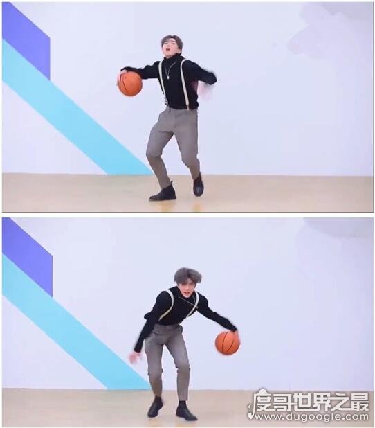 蔡徐坤打篮球视频，姿势又娘又没有实力(引来网友争相模仿)